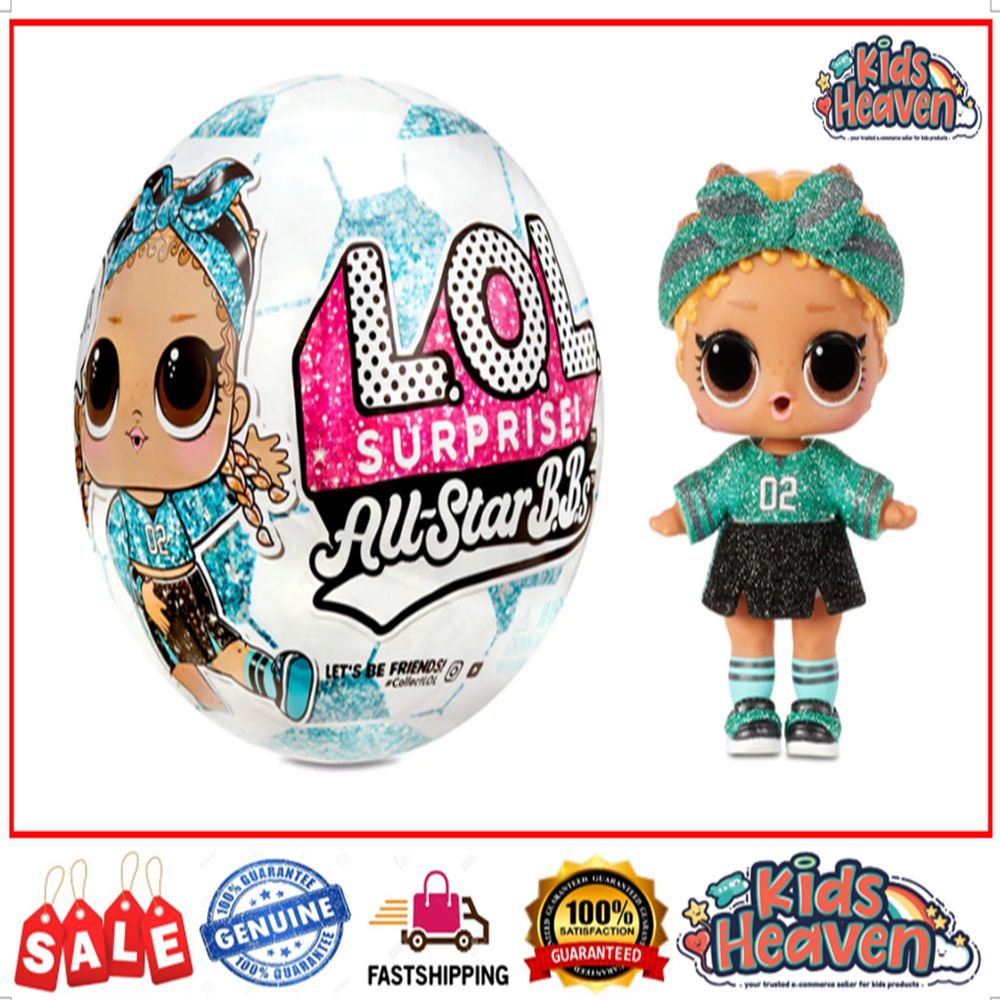 L.O.L. Surprise! LOL Surprise All-Star B.B.s Sports Series 3 Soccer ...
