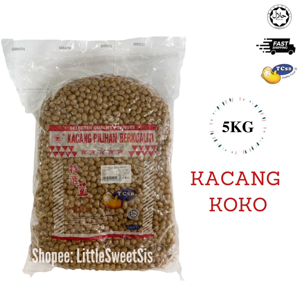 [5kg] Tcsb Pelbagai Kacang Kacang Campuran Kacang Koko Kacang Soya