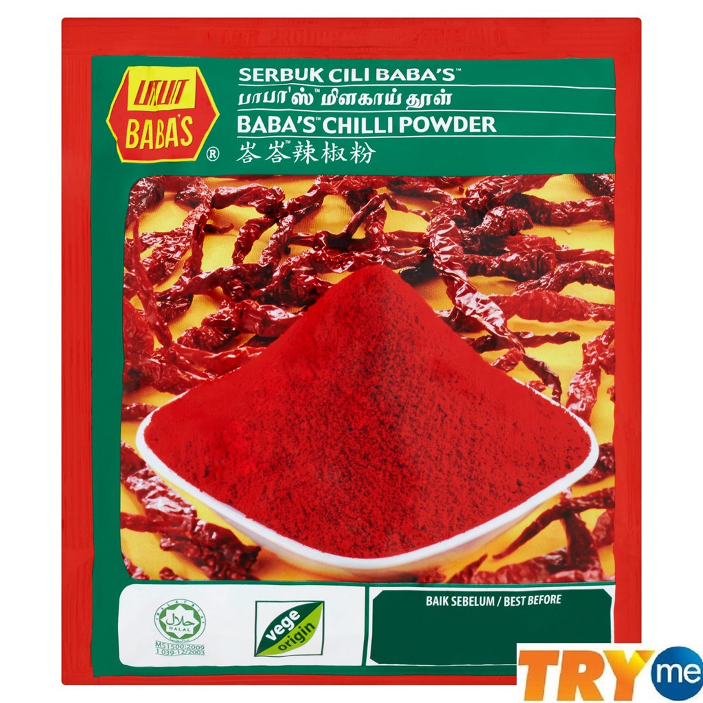 Baba's Chilli Powder - 250g | Shopee Malaysia