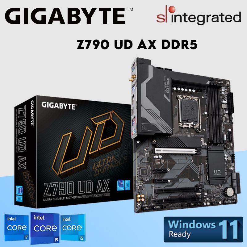 Gigabyte Z790 UD AX DDR5 ATX Gaming Motherboard + Intel 14th Gen
