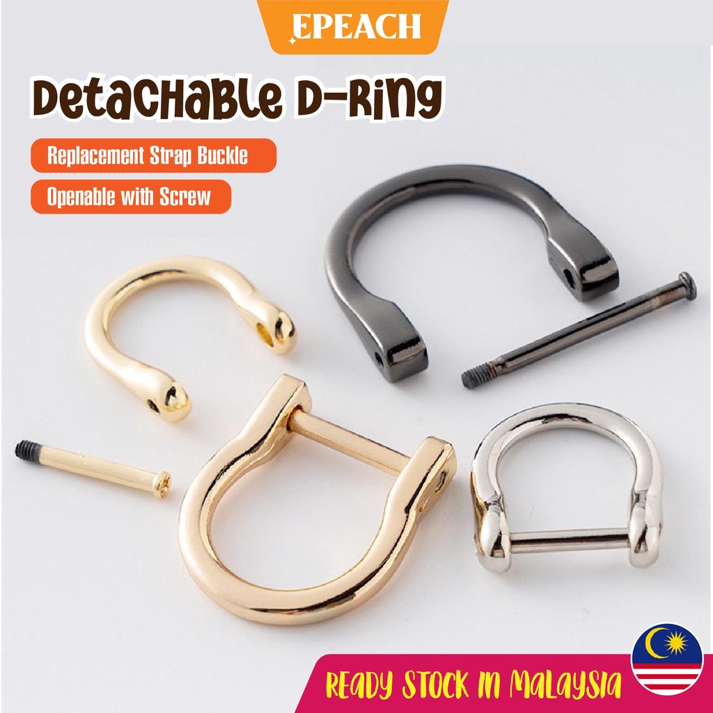 epeach 1pc Openable D Ring Hook | Bag Handbag Strap Connector | Alloy ...