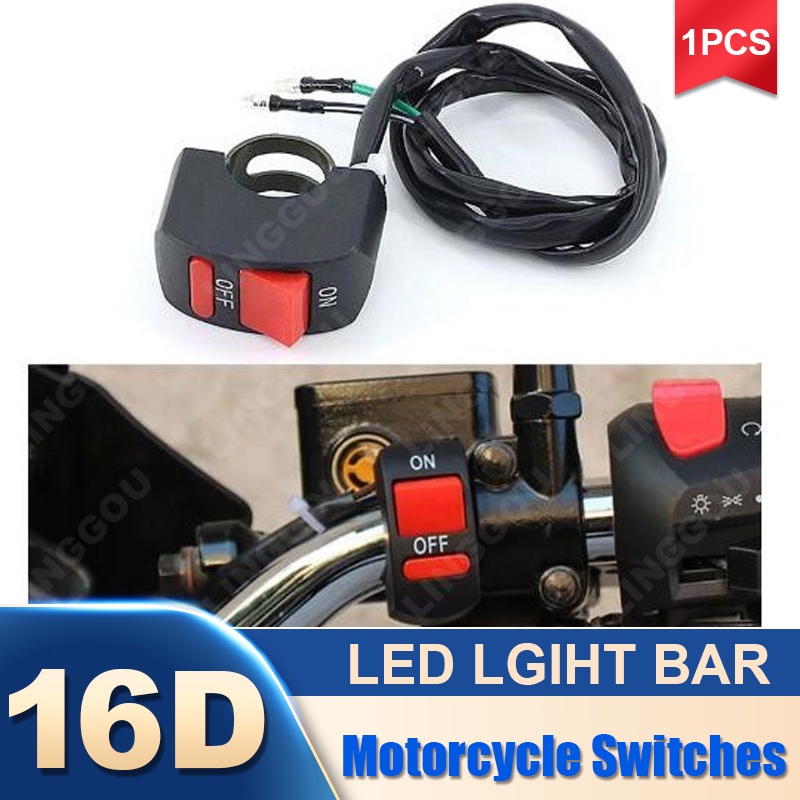 Universal Motorcycle Switches Bullet Connector Handlebar Switches ON ...