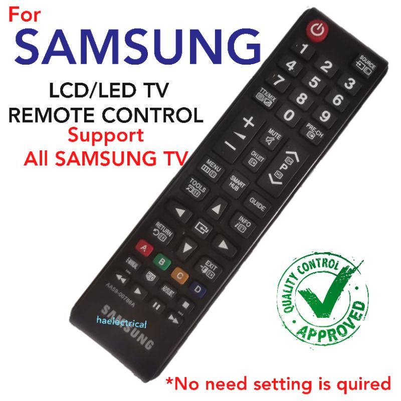 Samsung LED / LCD TV Remote Control | Shopee Malaysia