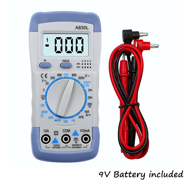 A830L Digital Multimeter with batteries) Shopee Malaysia