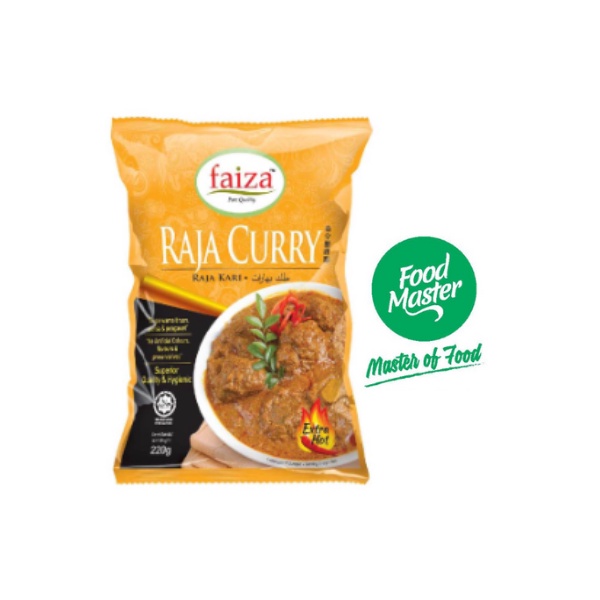 Faiza Raja Curry with Extra Hot 220g ( Free Premium Packing ) | Shopee ...