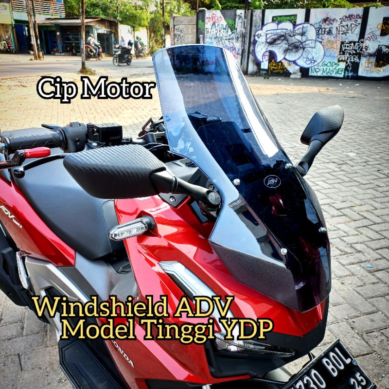 Ws Visor Windshield Honda ADV 150 ADV 160 High Model YDP Shopee Malaysia