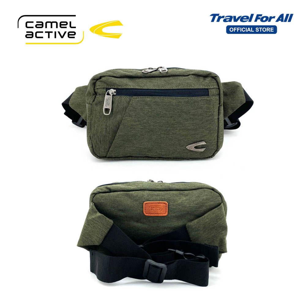 Camel Active Hanoi Parent Trolley Rigido 55cm / 38L – Bagaglio A Mano Espandibile, ABS, Cachi