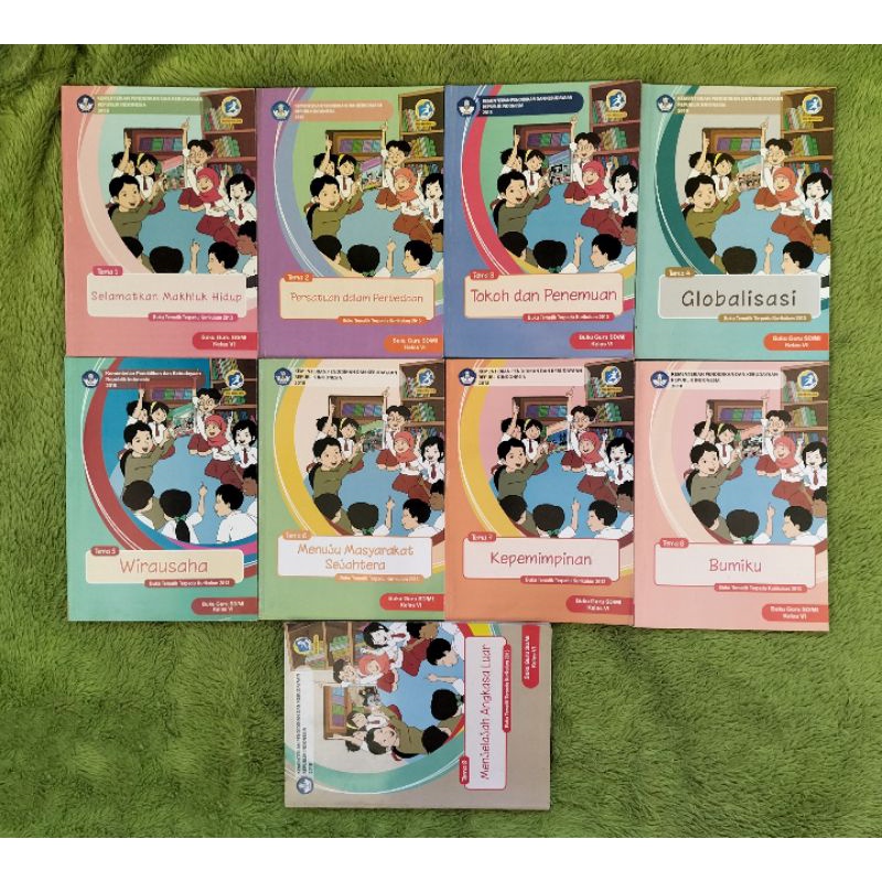 Original Integrated Thematic Teacher Book For Class 6 Primary School