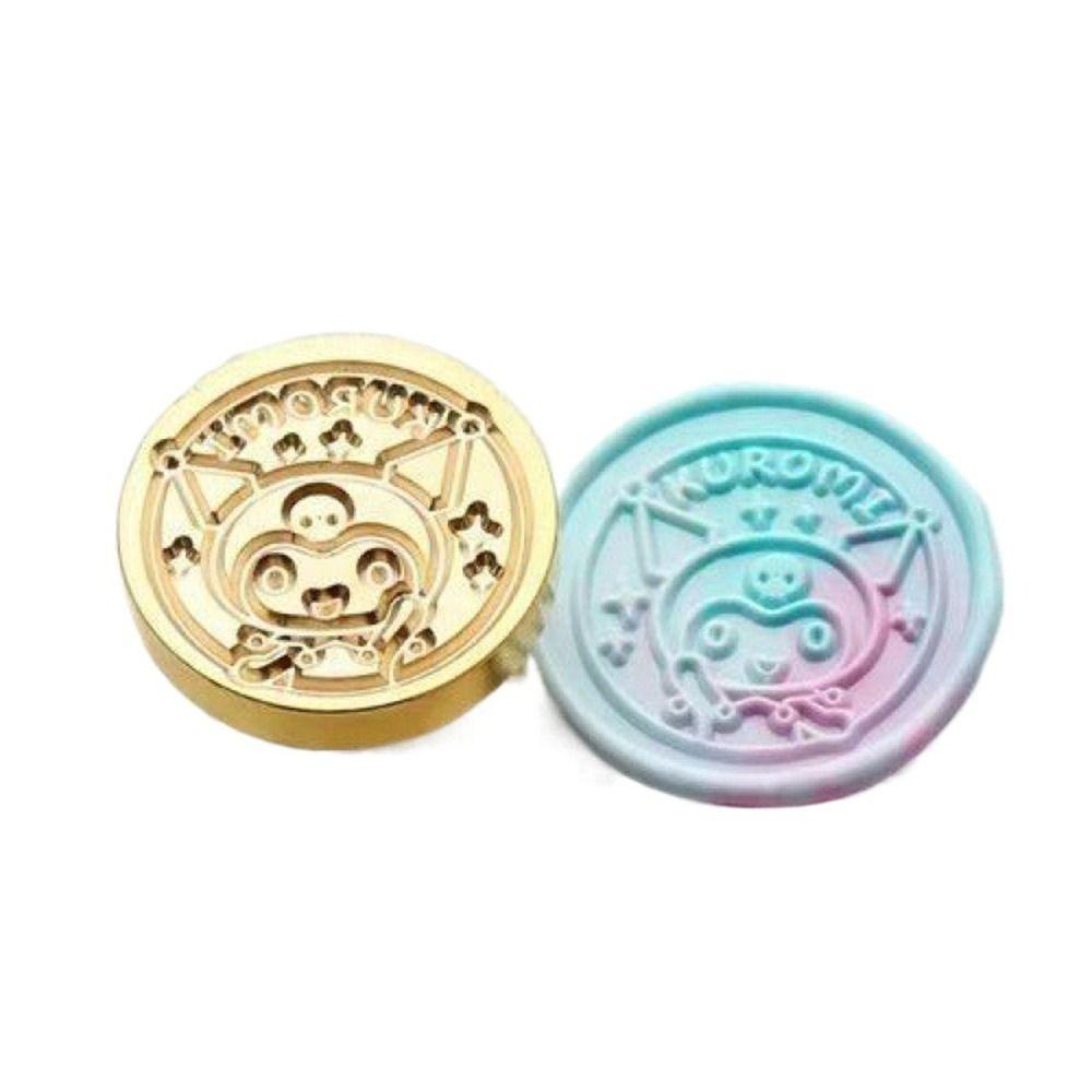 NICKOLAS Wax Seal Stamp Kuromi Cartoon Engagement Wedding Hand Account ...