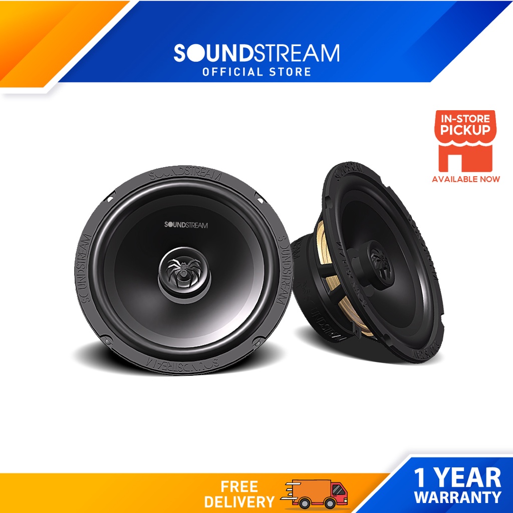 SOUNDSTREAM VSP Black Series 2 Way Universal Plug & Play Coaxial