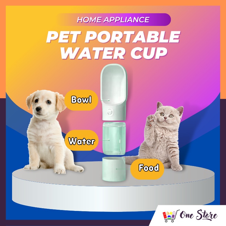 Dog water bottle pets clearance at home