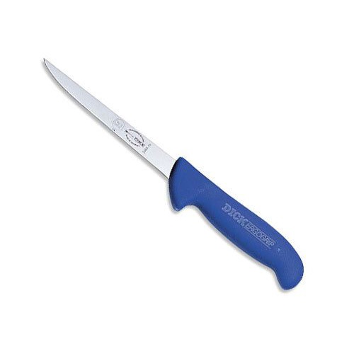 F.Dick Knife - Boning Knife, Flexible, 13cm (5''), Blue Handle ...