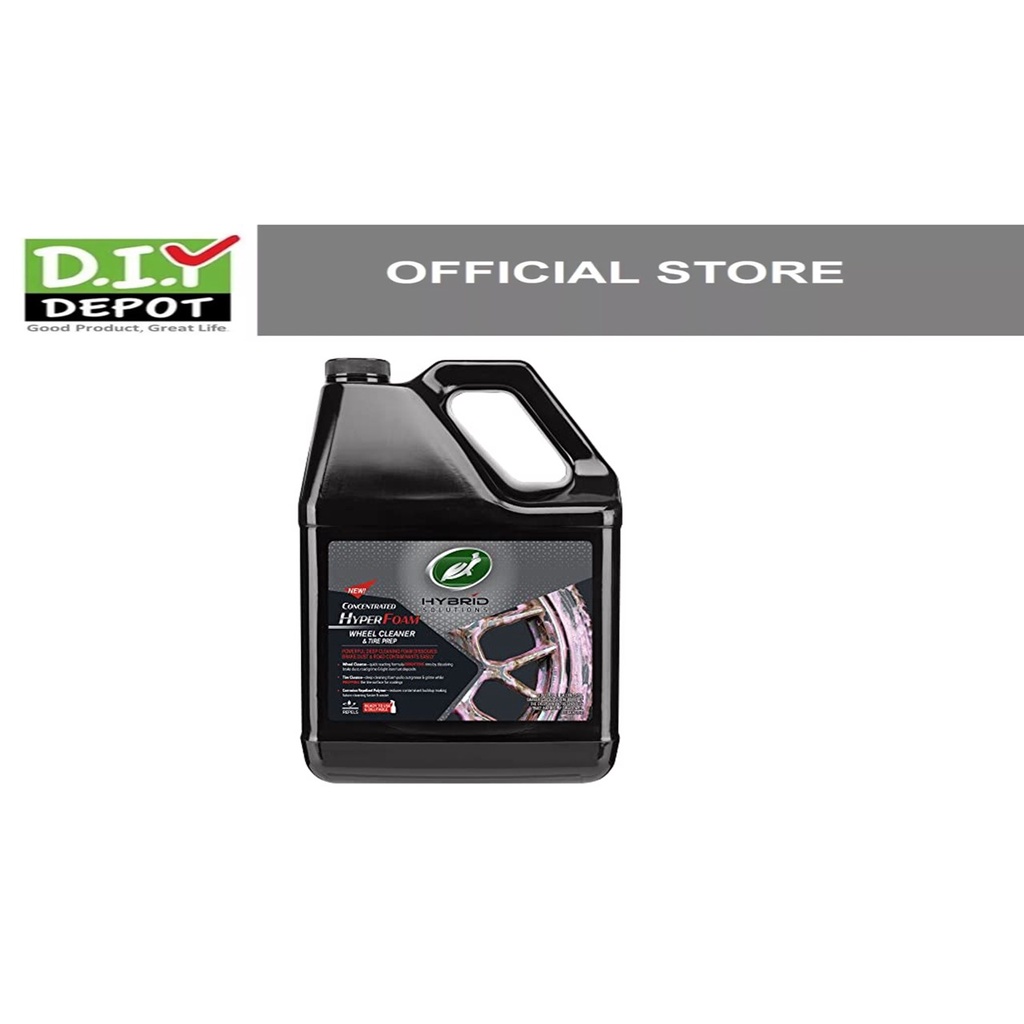 Turtle Wax Hybrid Solution Hyper Foam Wheel Cleaner & Tire Prep 3.79L