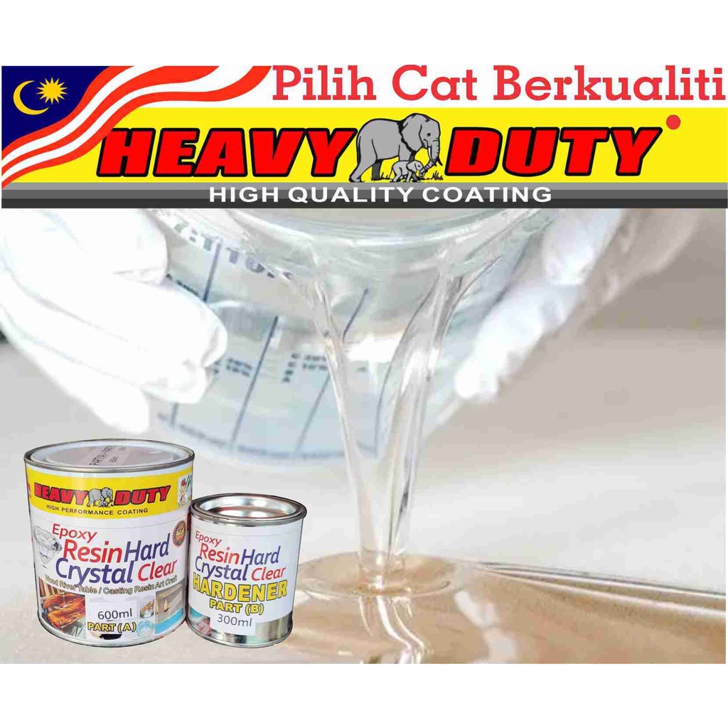 900ml RESIN EPOXY 🔥 HARD🔥Epoxy Resin AB Glue RESIN Hard Resin High