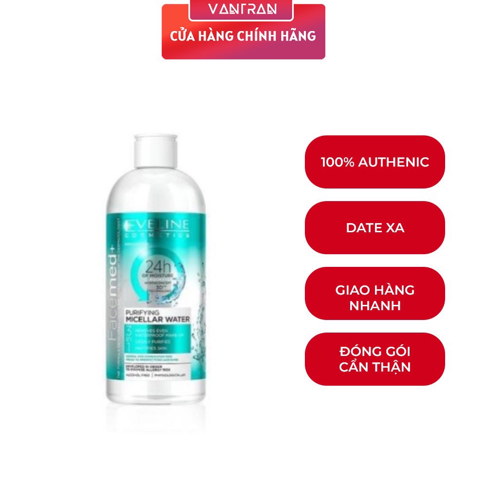 Eveline NonAlcoholic Makeup Remover And Combination 400ml Shopee Malaysia