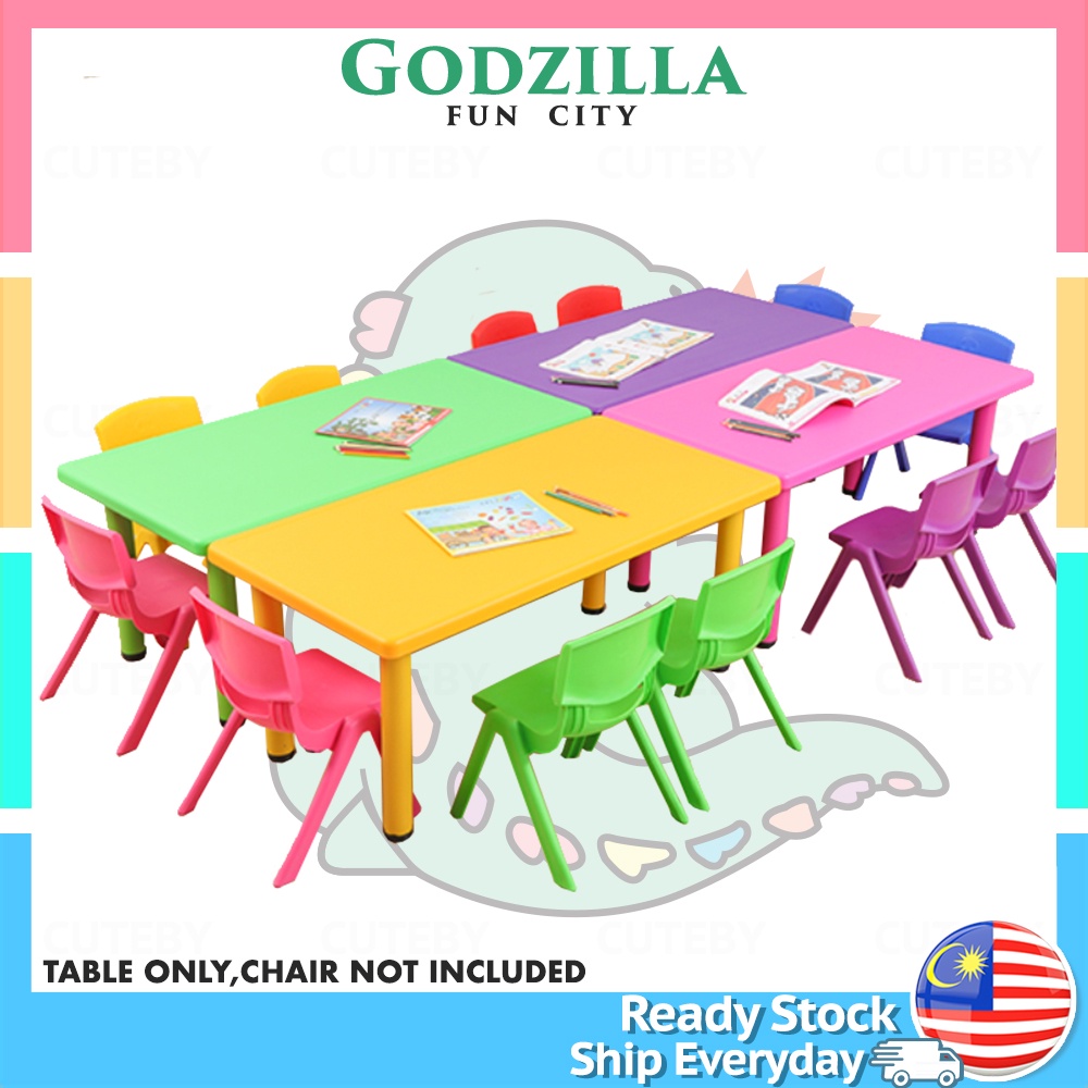 KINDERGARTEN TABLE [STANDARD or HIGH QUALITY]Meja Tadika taska kanak