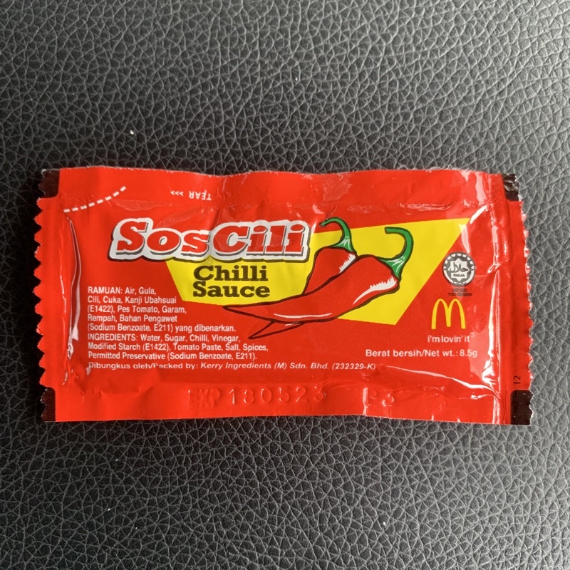 Sos Cili Paket McD 8.5g | Shopee Malaysia