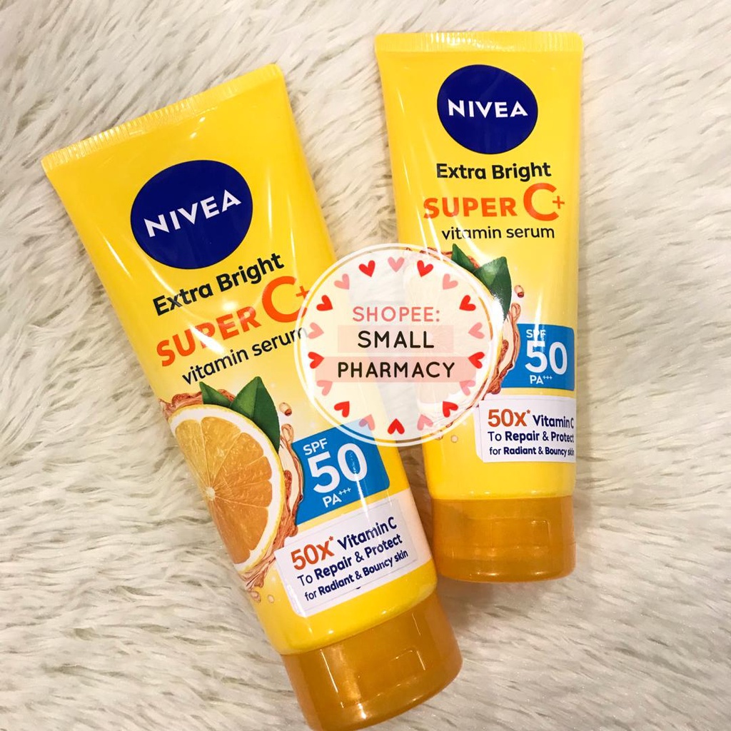 Nivea Extra Bright Super C+ Vitamin Serum 180ml 038094 / 320ml 038117