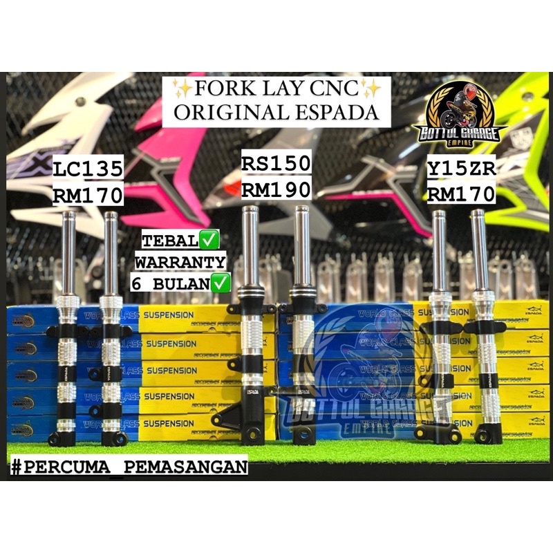 FORK LAY ORIGINAL ESPADA | Shopee Malaysia