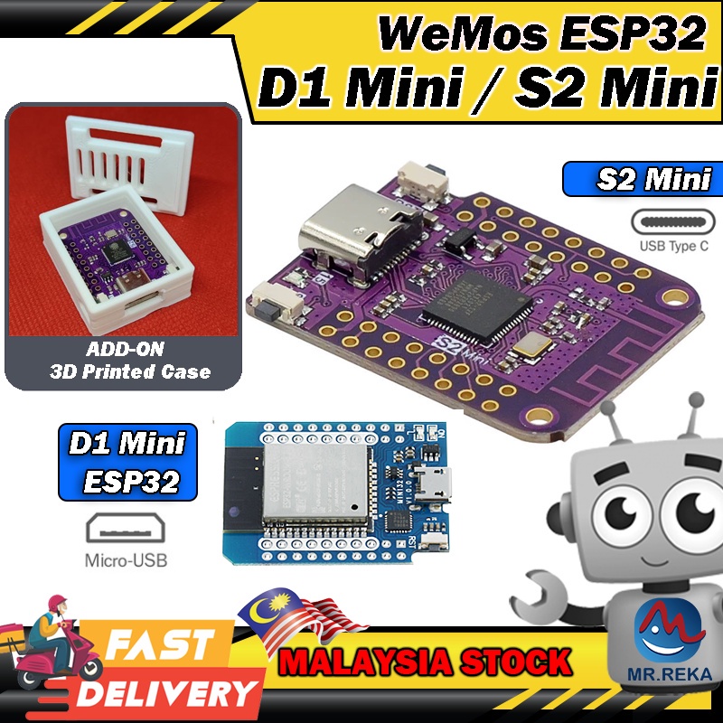 ESP32 Wemos D1 mini Board