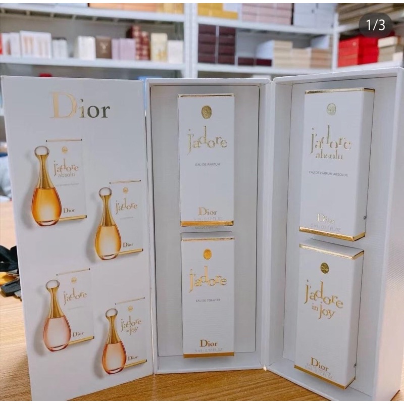 Dior j'adore LA COLLECTION 4x5ml 【公式通販】