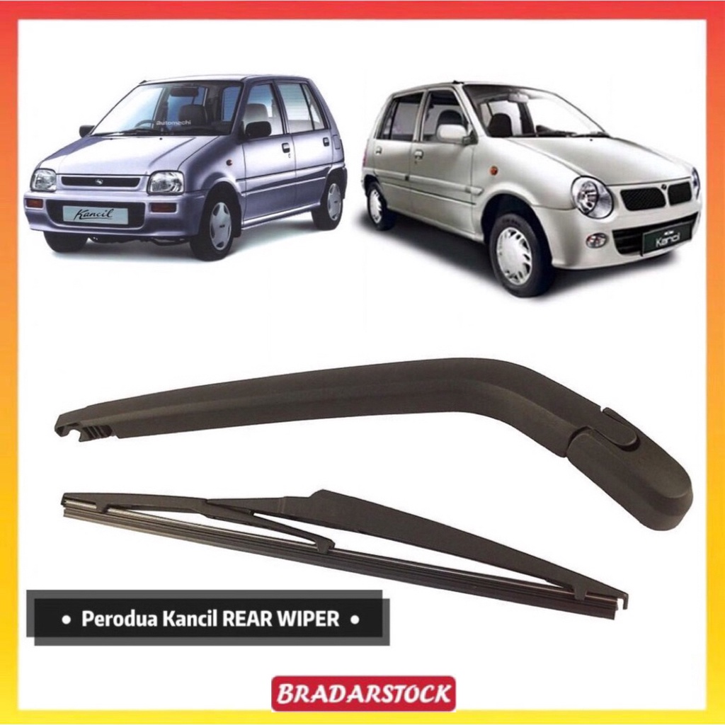 PERODUA KANCIL REAR WIPER Belakang Tail Wiper Kelisa Rubber Silicone Wiper Rear 12 Shopee Malaysia