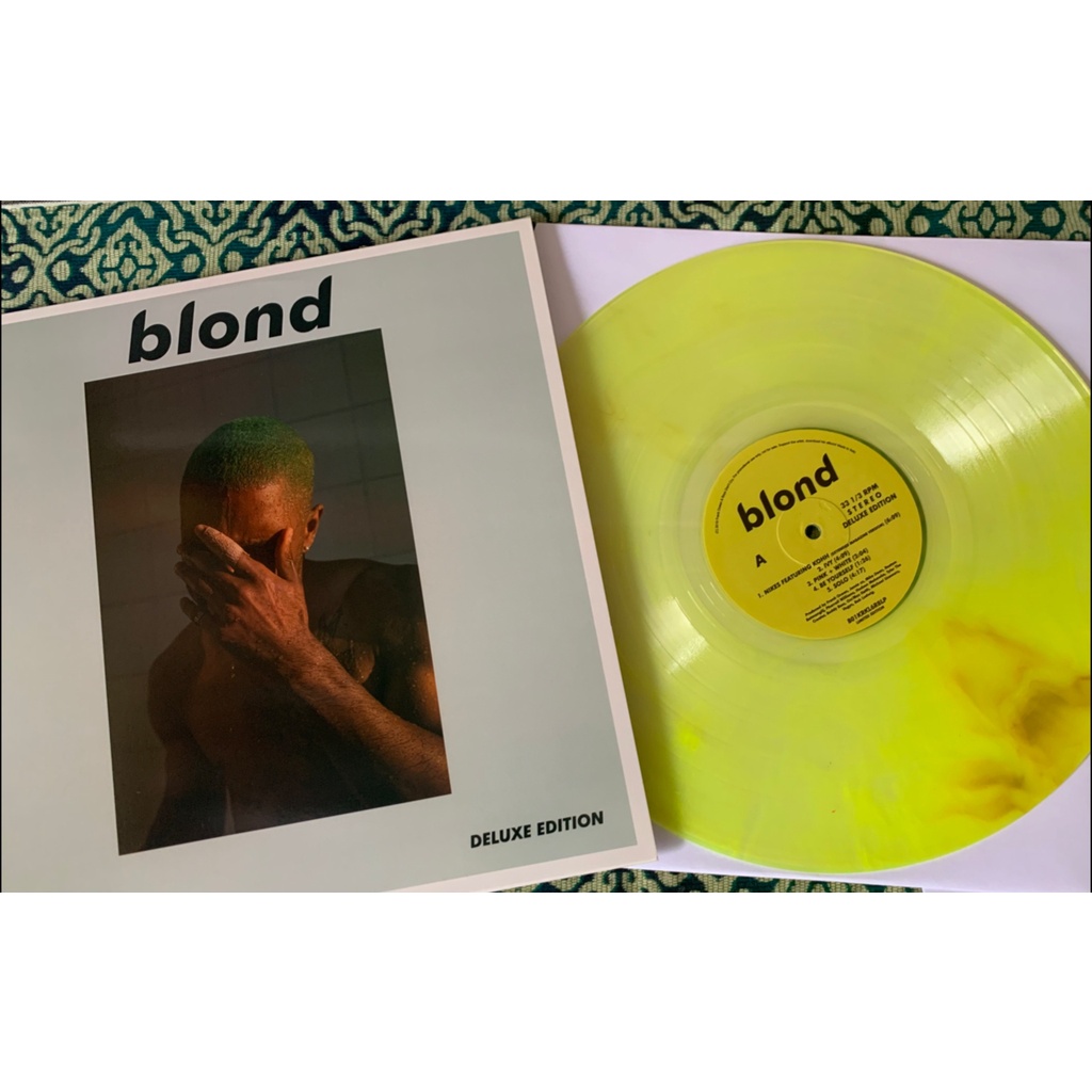 Frank Ocean - Blond Deluxe Edition LP Brand New, yellow colour