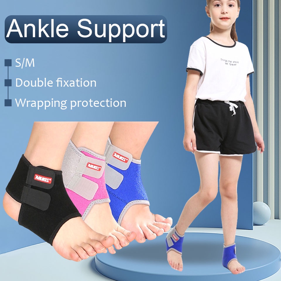 AOLIKES 1 Pair Kids Ankle Support Strap Cycling Running Gym Sports ...