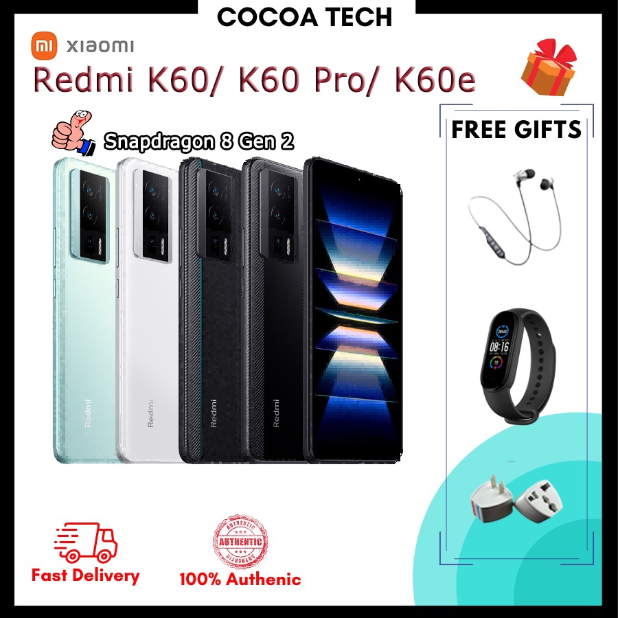 Xiaomi Redmi K60 Pro Snapdragon 8 Gen 2 120w Redmi K60 Snapdragon 8 Gen 1 67w Charging 7900