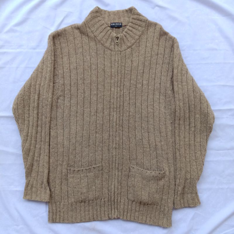 Uniqlo Knit Jacket | Shopee Malaysia