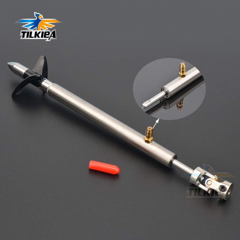 1set Rc Boat 4mm Boat Shaft Drive Shaft + Cardan Joint + 2 Blades D36mm