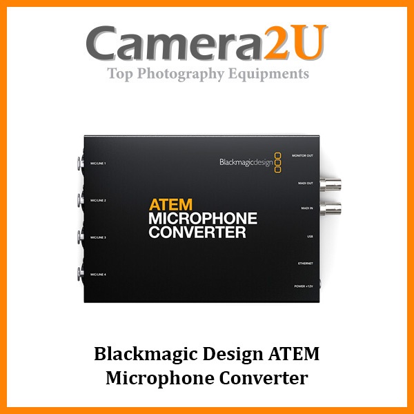 Blackmagic Design ATEM Microphone Converter Shopee Malaysia