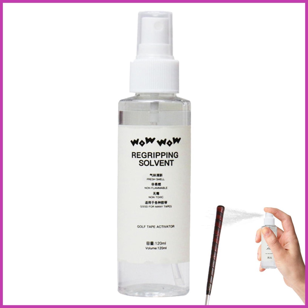 Golf Club Solvent Grip Solvent for Golf Clubs Regripping Easy to Apply Golf Solvent for Golf