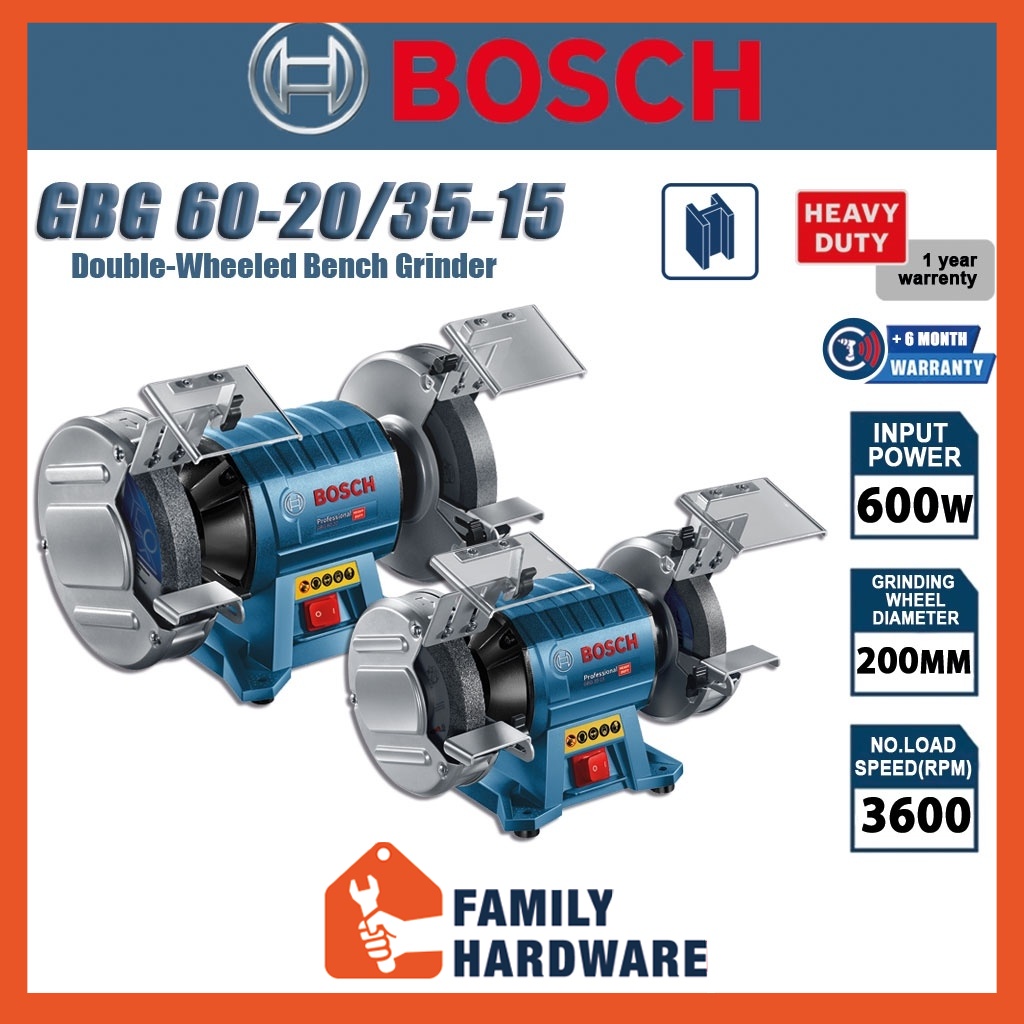 BOSCH Professional Double Wheeled Bench Grinder GBG 3515 GBG 6020
