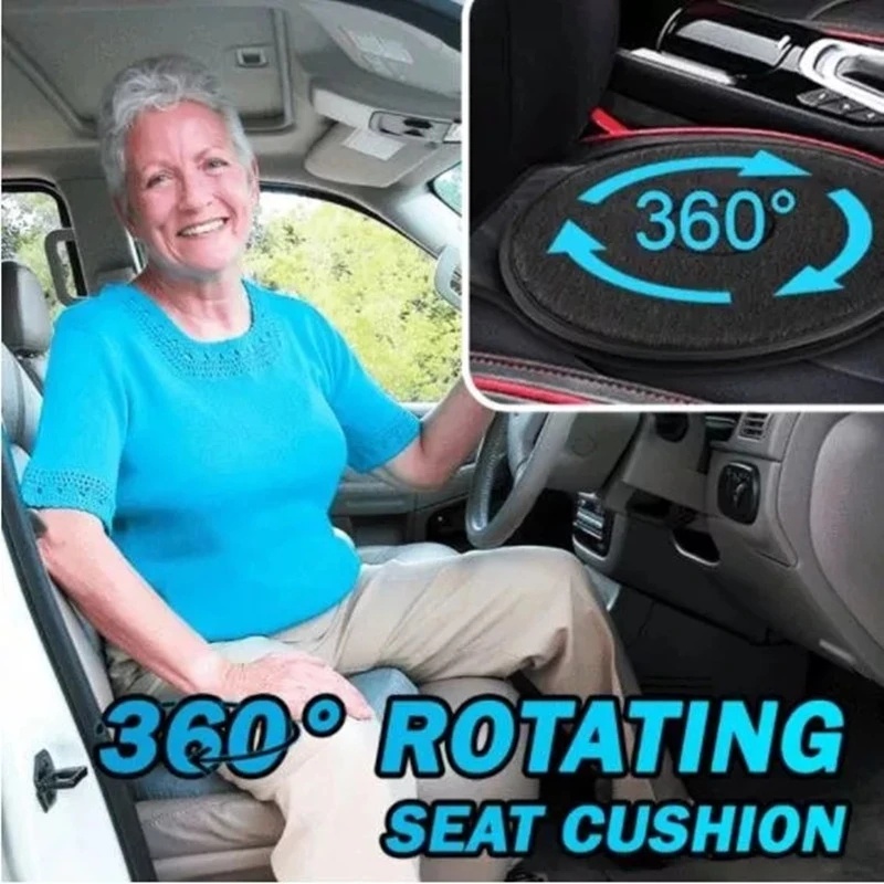 Car Elderly, 360° Rotation Lightweight Portable Memory Foam Auto Swivel ...