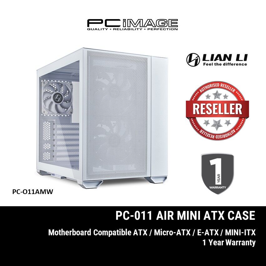 LIAN LI PC O11 AIR MINI ATX CASING-WHITE | Shopee Malaysia