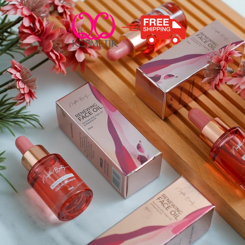 NEW NB NURFELLA BEAUTY RENEWING FACE OIL NB SERUM SKIN RENEWING