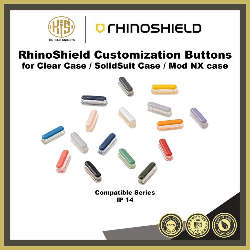 RhinoShield Customization Buttons for MOD NX / CrashGuard NX / Clear ...