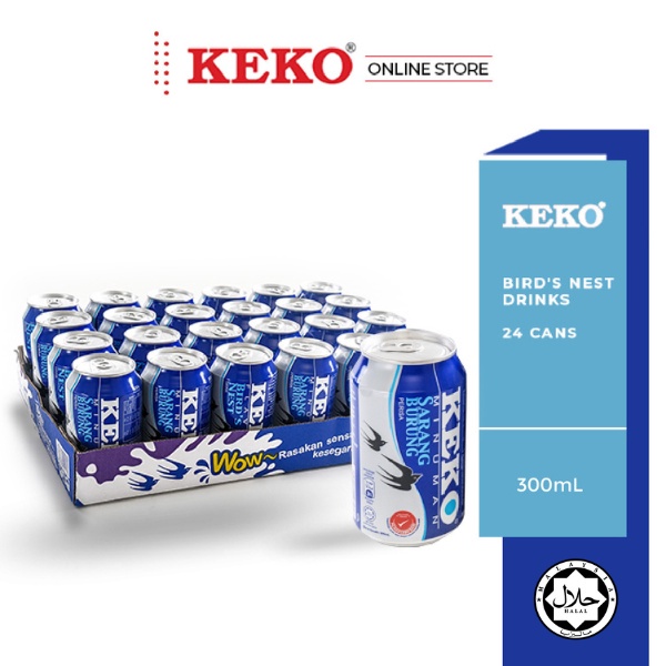 Halal KEKO Bird Nest Flavoured Drinks / Minuman Berperisa Sarang Burung