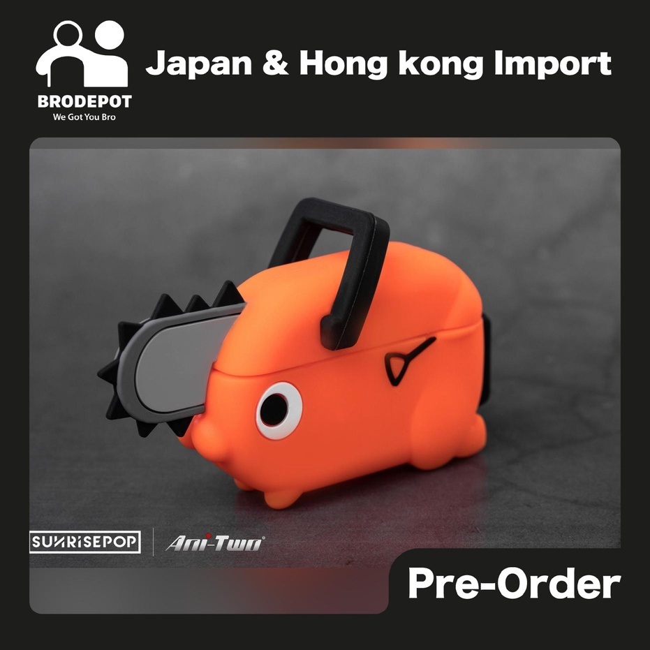 [Ready stock] Sunrisepop Chainsaw Man Pochita Airpods Case (ver. Pro2