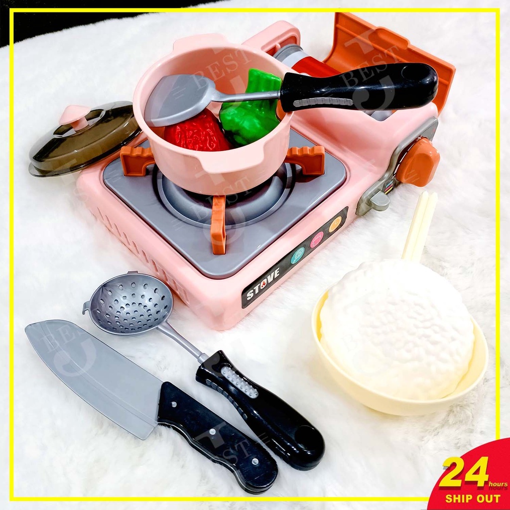 12PCS Children Mini Kitchen Pretend Play Simulation Cooking Food ...
