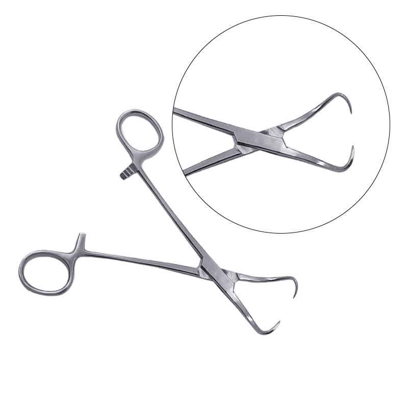 Stainless Steel Surgical Cloth Towel Clamp Forceps Dental Instruments ...