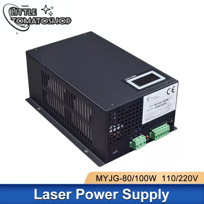 Fast Shipping Original MYJG 100W Co2 Laser Power Supply 115/230V 110