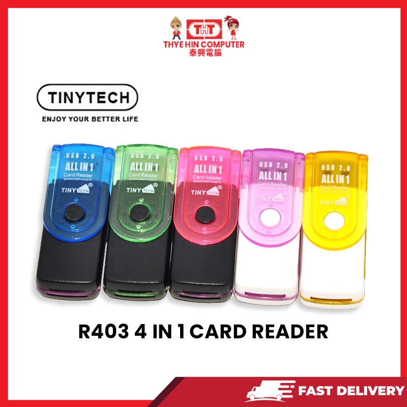A03 R403 4 IN 1 CARD READER (DELIVER BY SEREMBAN AND NILA & MELAKA ...