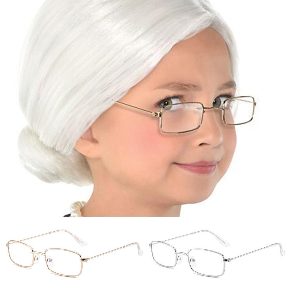 MAHMOUNDKI Old Person Costume Glasses 100th Day of School Dress Up ...