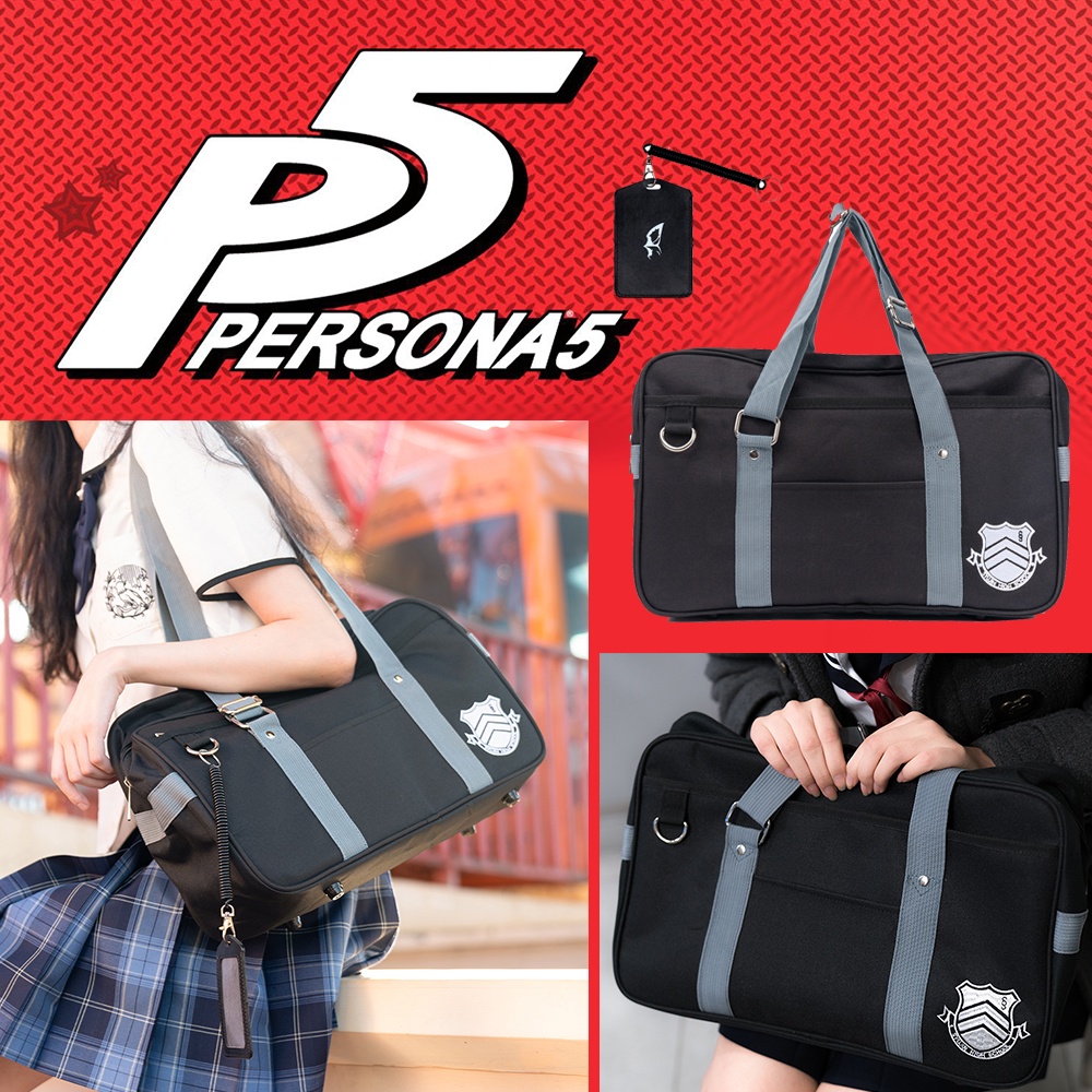 Shoulder Bag Persona 5 P5 Bag High School JK Bag Uniform Shoulder Bags