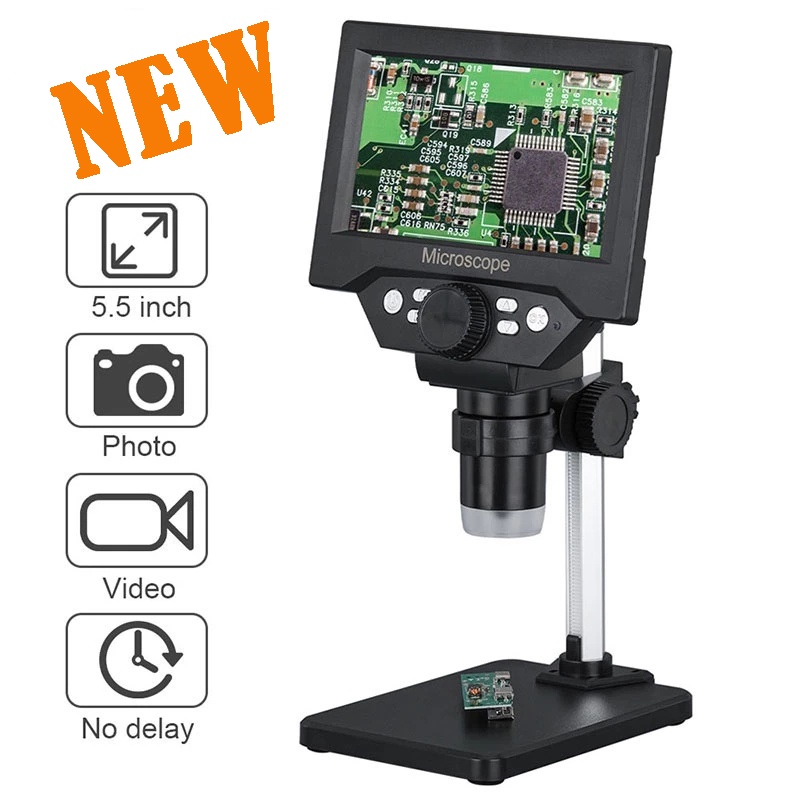 5.5inch electron microscope Digital microscope maintenance microscope