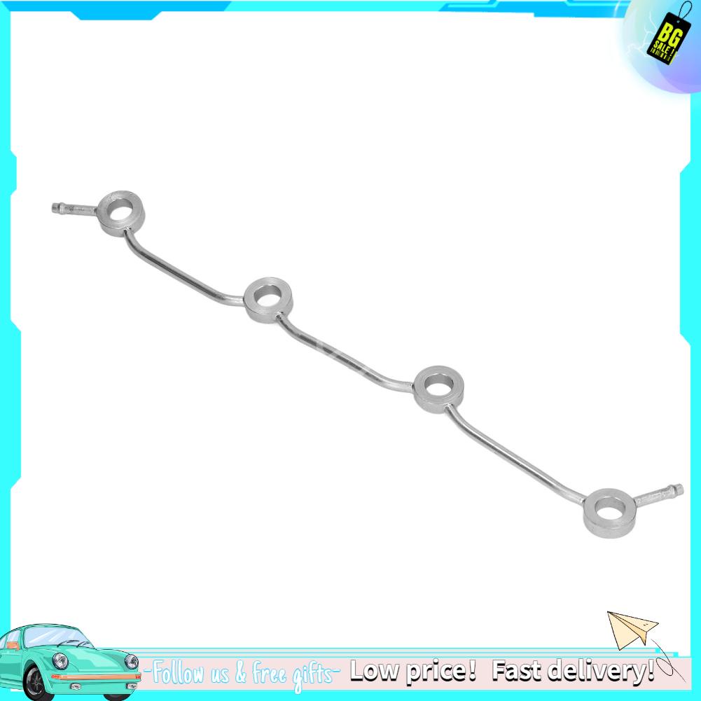 Haijiemall Fuel Injector Return Pipe Stainless Steel Oil Tube for