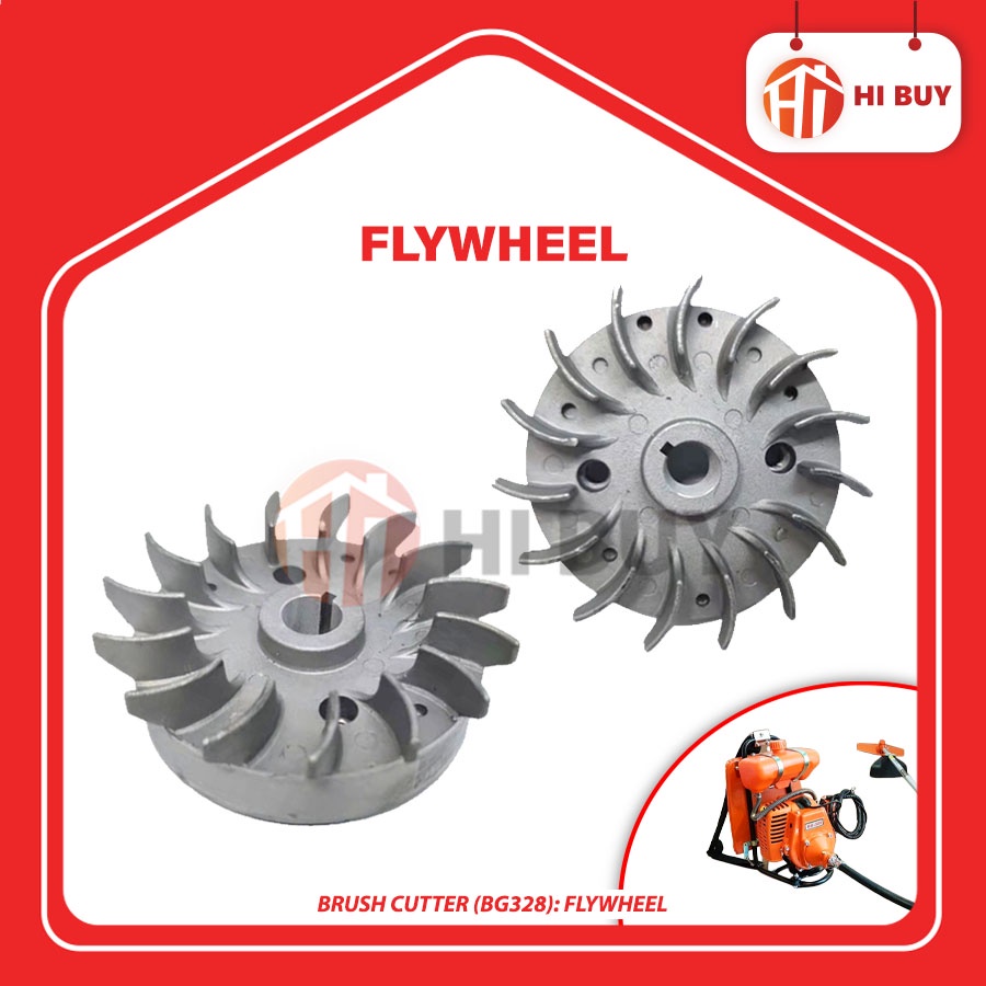 SPARE PART [BG328] BRUSH CUTTER FLYWHEEL/ BRUSH CUTTER FLYWHEEL