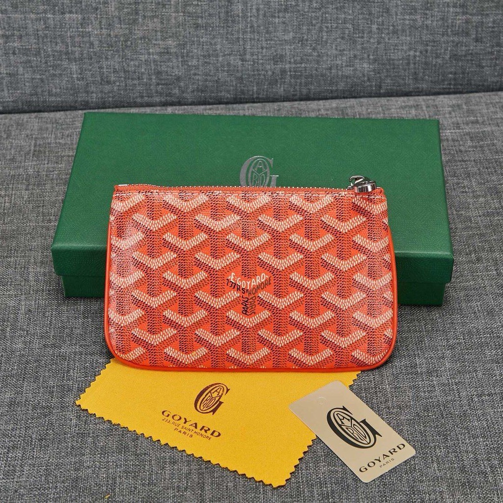[READY STOCK] 2022 Best Selling GY Wallets goyard Small Clutch Bag Dog